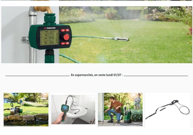 catálogo jardinagem automóveis Lidl