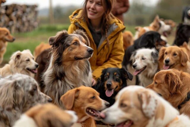 Um treinador canino revela a razão pela qual o seu cão o segue para todo o lado