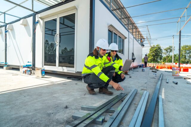 isolamento casa contentor