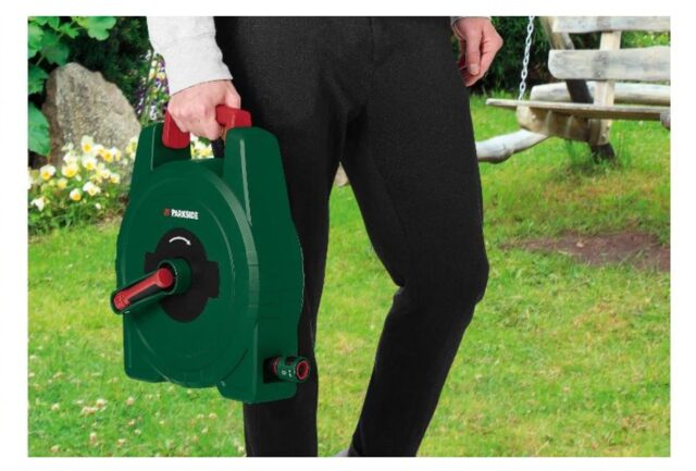 Enrolador com mangueira Parskide Lidl