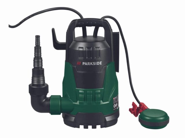 Bomba submersível Lidl água limpa